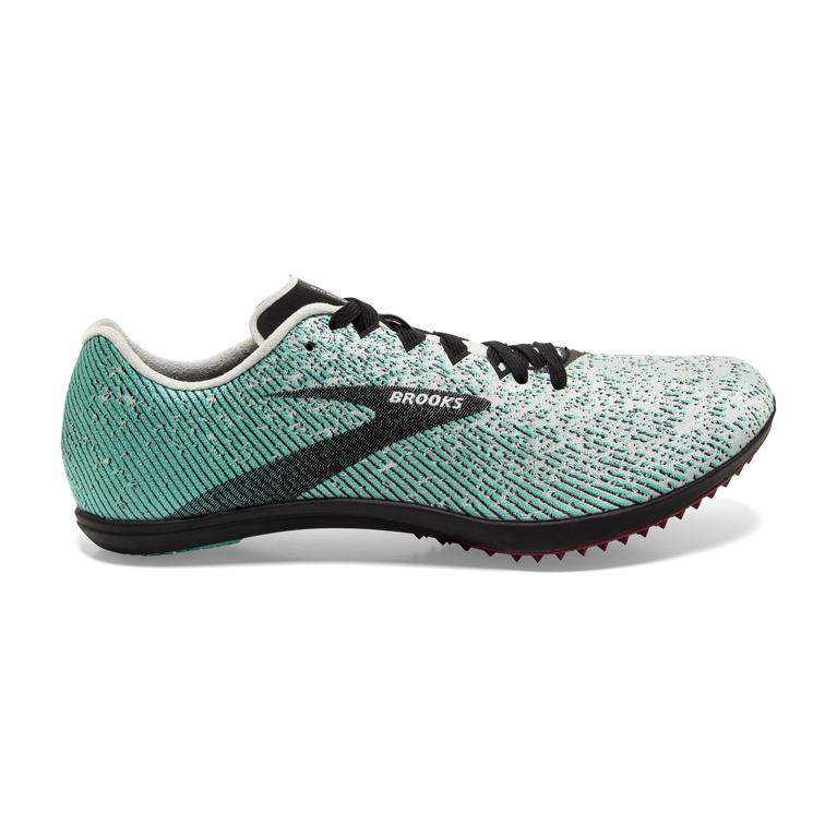 Brooks Mach 19 Spikeless Women's Track & Cross Country Shoes - Grey/Black/Atlantis (01283-KHSR)